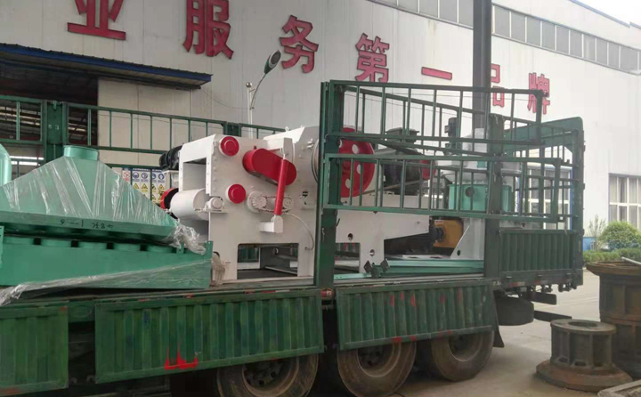 顆粒機(jī)生產(chǎn)線配套設(shè)備裝車(chē)